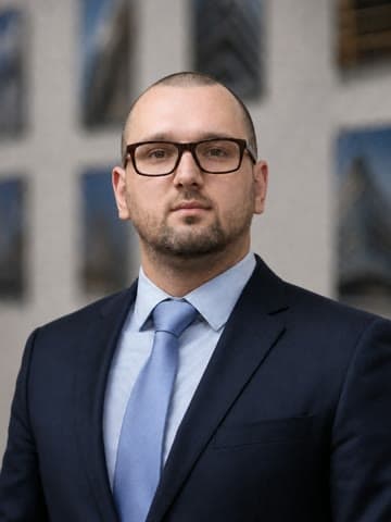 Portrait of attorney A. Dalton Spitznogle